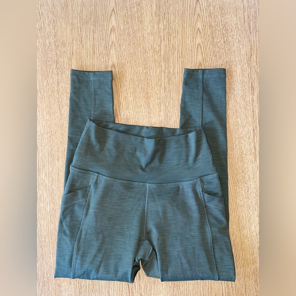 GREEN PRANA LEGGINGS - Picture 2 of 6